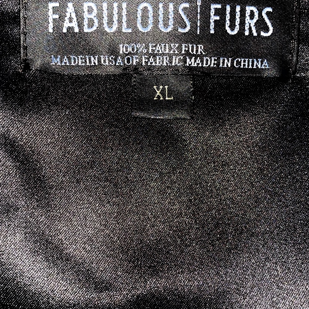 NWOT Donna Salyers Fabulous Fur 3/4 Sleeve Faux Fur Leopard Jacket - Picture 6 of 6
